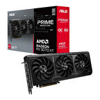 ASUS PRIME Radeon RX 9070XT 16GB PRIME-RX9070XT-O16G GDDR6 256Bit DX12 Gaming (Oyuncu) Ekran Kartı
