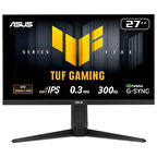 ASUS TUF Gaming VG27AQML5A 27 inç 300Hz 0.3ms 2K QHD Adaptive Sync Fast IPS Pivot Gaming Monitör