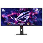 ASUS ROG Strix OLED XG34WCDG 34 inç 175Hz 0.03ms UWQHD Adaptive Sync QD-OLED Kavisli Gaming Monitör