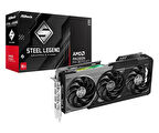 ASRock AMD Radeon RX 9070 XT Steel Legend Dark 16GB