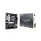 ASUS PRIME B850M-K AMD B850 AM5 DDR5 8200 DP HDMI Çift M2 USB3.2 AURA RGB 2.5Gbit LAN mATX 8+2+1 Güç Aşamaları, 1xGen5 M.2, Advanced AI PC-Ready