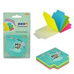 Hopax Stıckn Yapışkanlı Not Kağıdı Magıc 100 YP 70x70 4 Neon Renk 21560
