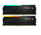 GSKILL Ripjaws M5 Siyah RGB DDR5-6000Mhz CL36 32GB (2x16GB) Dual (36-36-36-96) 1.35V