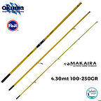 Okuma Makaira Surf 4.30 mt 100-250gr (3P) Surf Kamış