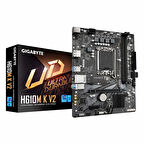 Gigabyte H610M K V2 DDR5 (5600MHz)OC M.2 HDMI/DP PCIe 4.0 1700P mATX Anakart