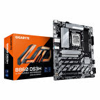 Gigabyte B860 DS3H DDR5 (9066MHz)OC M.2 HDMI/DP/USB-C PCIe 5.0 1851P ATX Anakart