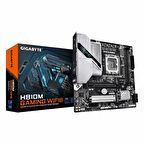 Gigabyte H810M Gaming WiFi6 DDR5 (6400MHz)OC M.2 HDMI/DP PCIe 4.0 1851P mATX Anakart