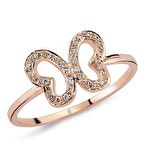 Harem Altın 18 Ayar Altın Pırlanta Kelebek Yüzük 47195