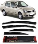 SUNPLEKS CAM RÜZGARLIĞI RENAULT CLIO CLIO SYMBOL 1998-2006 ÖN-ARKA SPORT STYLE
