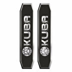 Cg Akü Yan Kapak Arması Kuba Siyah Damla