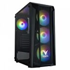 VENTO VG15FE 550W 80 PLUS TEMPRELİ CAM ATX KASA