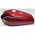 CG - AGK BENZİN DEPOSU KIRMIZI RENK ŞAMANDIRASIZ 11 LİTRE YAKIT TANKI - ARASMOTO