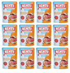 Rinti Pouch Tavuklu Yavru Köpek Yaş Mama 400 Gr. X 12 Adet