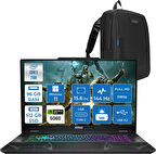 Msı Cyborg 15 Intel Core 5 210H 96GB Ddr5 512GB SSD RTX5060 Gddr7 8gb Windows 11 Pro 15.6" Fhd (1920X1080) 144HZ Taşınabilir Bilgisayar B2RWFKG207XTRP37 + Zetta Çanta