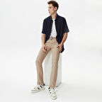 Nautica Erkek Lacivert Classic Fit Kısa Kollu Gömlek