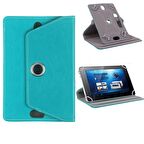 Casper Via L20 10.1 inç Uyumlu Fuchsia 360° Dönebilen Standlı Kapaklı Universal Tablet Kılıfı