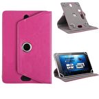 Galaxy Tab S6 Lite 10.4 inç Uyumlu 360° Dönebilen Standlı Kapaklı Universal Tablet Kılıfı