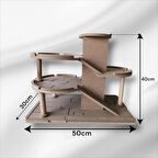 Ahşap boyanabilir-katlı-çocuk oyun otoparkı