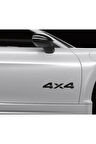 4x4 Yan Kapı Sticker 24 CM 2 Adet Etiket