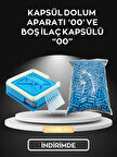 Kapsül Dolum Aparatı "00" ve Boş İlaç Kapsülü "00" Beraber