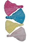 Bandana Seti Lastikli Paraşüt Model Şal Desenli