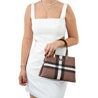 Silver Polo  Kadın Omuz Çantası 1098-47945 SILVER POLO Kadın ÇANTASI MK85 KOYU KAHVE-MAT KAHVE