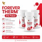 Forever Therm Yeşil Çay ve Guarana İçeren Takviye Edici Gıda 3 x 60 Tablet