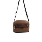 Silver Polo  Kadın Çapraz Çanta 1201-47997 SILVER POLO ÇAPRAZ Kadın ÇANTASI M86 KARAMEL-MAT KAHVE