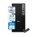 Dell Pro Tower QCT1250 Intel Core I7 14700 5.4ghz 24GB Ddr5 2tb SSD Windows 11 Home Intel® UHD Graphics 770 Masaüstü Bilgisayar QCT1250I7UHDH14 + Zetta Flash Bellek