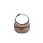 Silver Polo  Kadın Omuz Çantası 1194-48198 SILVER POLO Kadın ÇANTASI M178 KOYU BEJ-MAT KAHVE