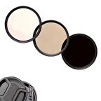 82MM UV+ 2-4ND + CPL Filtre Seti ( Lens Kapağı Hediye )