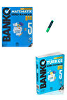 5. Sınıf Banko Serisi Matematik ve Türkçe Soru Bankası