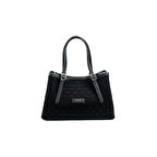 Silver Polo  Kadın Omuz Çantası 1252-48328 SILVER POLO Kadın ÇANTASI M158 SİYAH-NOVA SİYAH