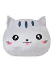 Halley Oyuncak Soft Peluş Yastık 35 cm Gri