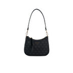 Silver Polo  Kadın Omuz Çantası 1259-48393 SILVER POLO Kadın ÇANTASI M178 SİYAH-MAT SİYAH
