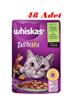 Whiskas Pouch Tastymix Kuzu & Tavuk & Havuçlu Yetişkin Kedi Maması 85 Gr*48 Adet
