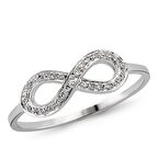 Harem Altın 18 Ayar Altın Pırlanta Sonsuzluk Yüzük 48574