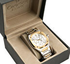 Cortebert Safir Cam Gold Gümüş Kadran Erkek Kol Saati