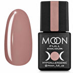 Moon Full Kalıcı Oje Yarı Şeffaf Koyu Bej No:07