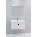 
Alice 80 Cm Banyo Dolabı Npl Led Aynalı - Boy Dolap Hariç