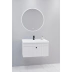 
Alice 80 Cm Banyo Dolabı Orz Led Aynalı - Boy Dolap Hariç