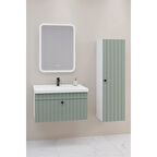 
Alice 80 Cm Banyo Dolabı Cmr Led Aynalı - Boy Dolap Dahil