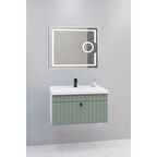 
Alice 80 Cm Banyo Dolabı Kiev Led Aynalı - Boy Dolap Hariç