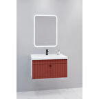 
Alice 80 Cm Banyo Dolabı Cmr Led Aynalı - Boy Dolap Hariç