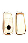 Mercedes S Serisi W222 Beyaz-Gold Anahtar Kılıfı