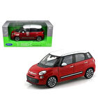 WELLY Koleksiyon 1 / 24 Ölçek Fiat 500L Model Metal Araba