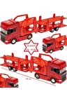 Welly Scania V8 r730 1:64 Ölçek Metal Kafalı İki Katlı Araç Taşıyıcı Tır