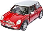 1:18 Mini Cooper 2001 Kırmızı Model Araba