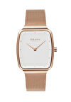 Obaku Denmark V267LXVIMV Quartz Hasır Rose Beyaz Kadran 27 mm Kadın Kol Saati