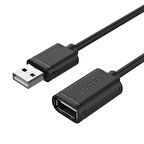 UNITEK USB-A(M) TO USB-A(F) UZATMA KABLO 1.5MT (Y-C449GBK)